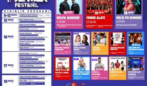 1. GENÇLİK FESTİVALİMİZ BAŞLIYOR