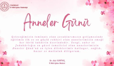 Anneler Günü Mesajı