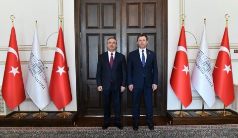 Büyük Birlik Partisi Genel Başkan Yardımcısı Yörükçüoğlu Vali Soytürk’ü Ziyaret Etti
