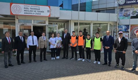 İLÇEMİZ ÖZEL TEKİRDAĞ MESLEKİ VE TEKNİK ANADOLU LİSESİ MÜDÜRLÜĞÜ ZİYARETİ