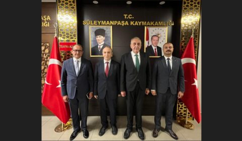 Kaymakamımız Sayın Mahmut Nedim TUNÇER, Milli Eğitim Bakanlığı Müfettişleri Ertan BOYLU ve Anıl ÖZBÖRME...