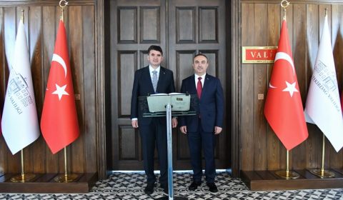 Kilis Valisi Ömer Kalaylı Vali Soytürk’ü Ziyaret Etti