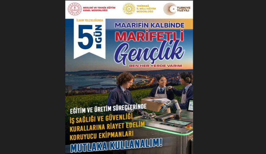 MAARİFİN KALBİNDE MARİFETLİ GENÇLİK "BEN HER YERDE VARIM " İLHAM YOLCULUĞUNDA 5. GÜN