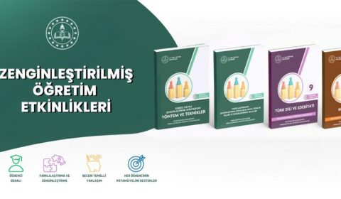 "ZENGİNLEŞTİRİLMİŞ ÖĞRETİM ETKİNLİKLERİ KİTAPLARI" YAYIMLANDI