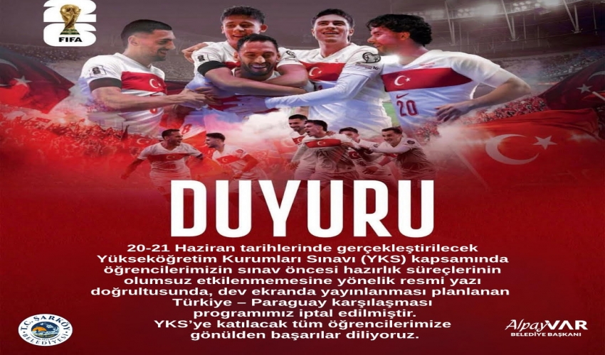 A Milli Takım Maç Duyurusu