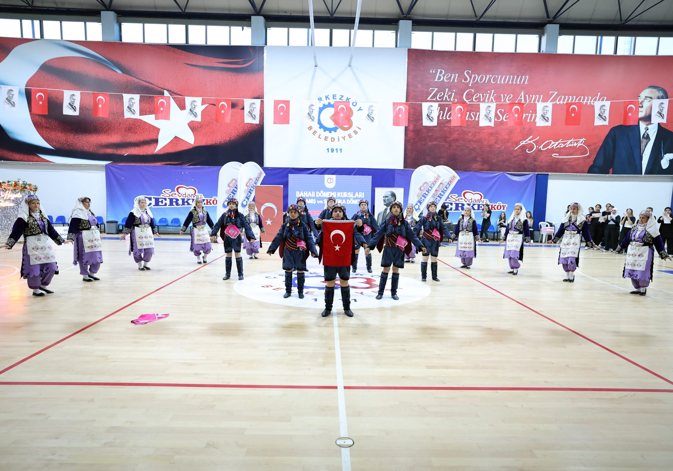 BAHAR DÖNEMİ SPOR KURSLARIMIZ TAMAMLANDI
