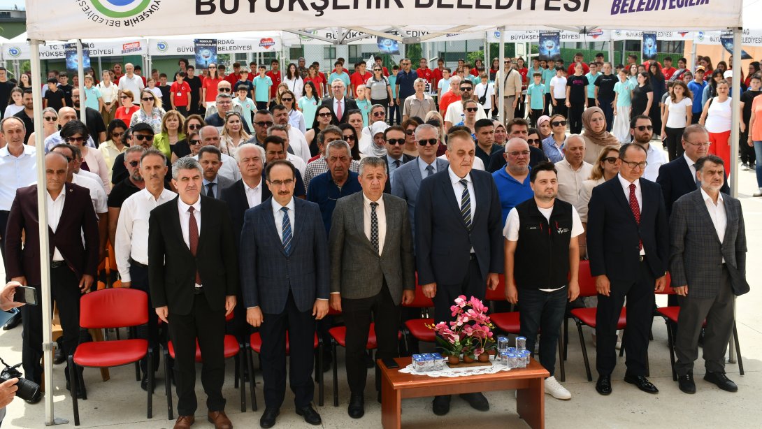 Büyükşehir Belediyesi Vali Enver Salihoğlu Ortaokulunda Teknoloji Şenliği Düzenlendi