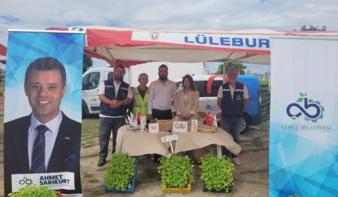 Çorlu Belediyesi Yerel Tohum Takas Şenliği`nde Seymen Kavununu Tanıttı