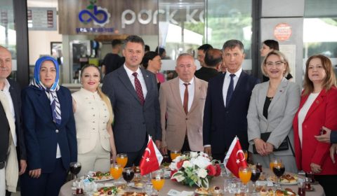 Çorlu Protokolü Bayramlaşma Programında Bir Araya Geldi