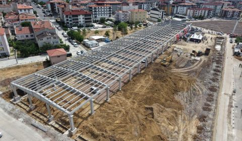 Çorlu`ya Bir Kapalı Pazar Yeri Daha