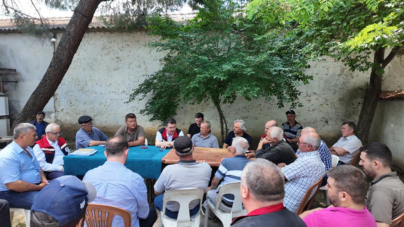 İl Müdürü AKSOY Karacahalil Mahallesi'nde Üreticilerle Buluştu