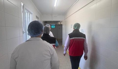 İl Müdürü Mehmet AKSOY Süt İşleme Tesisini Ziyaret Etti