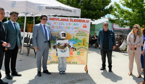Mevlâna İlkokulunda "Yeşil Vatan Geleceğe Çare" Etkinliği Düzenlendi