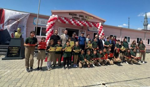 Naziye - Ünal Sungur İlkokulu ve Ortaokulu'na Anlamlı Ziyaret