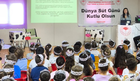 Süleymanpaşa'da Dünya Süt Günü Etkinliği Düzenlendi