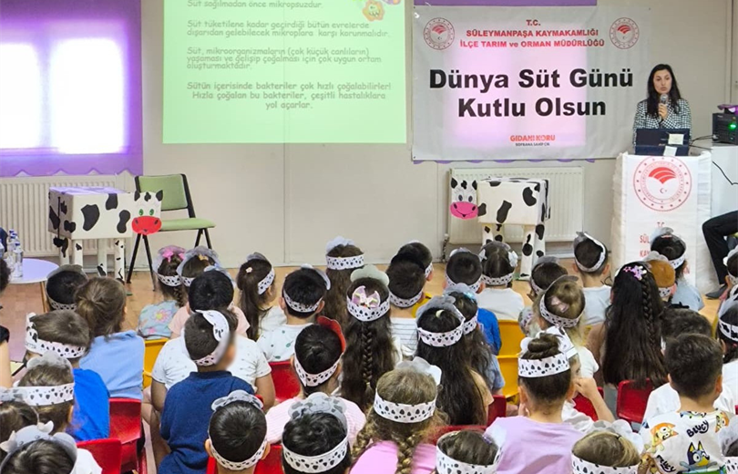 Süleymanpaşa'da Dünya Süt Günü Etkinliği Düzenlendi