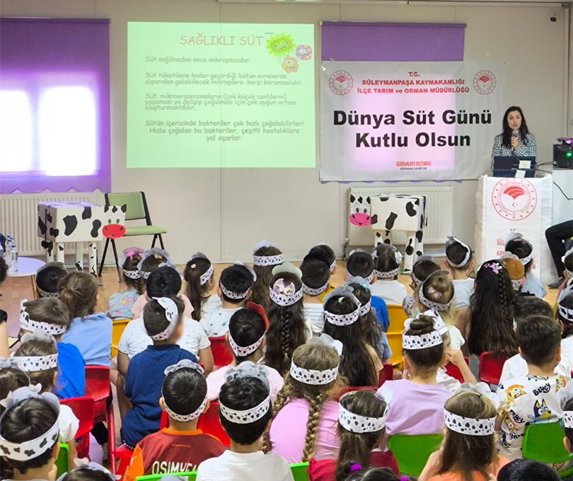 Süleymanpaşa'da Dünya Süt Günü Etkinliği Düzenlendi