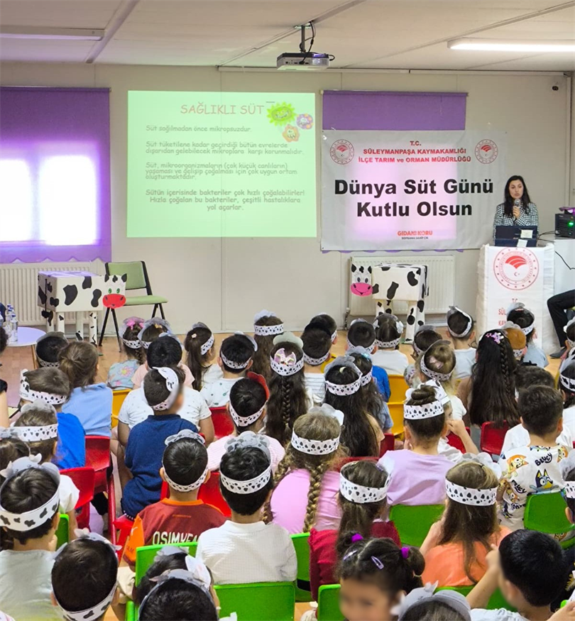 Süleymanpaşa'da Dünya Süt Günü Etkinliği Düzenlendi