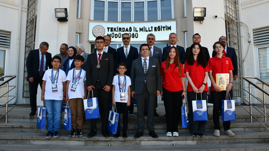 TÜBİTAK Türkiye Finallerinde Tekirdağ'dan Büyük Başarı