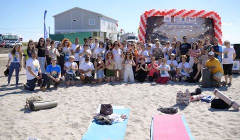 Yenice Sahili`nde Uluslararası Yoga Günü Coşkusu