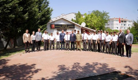Çorlu Protokolünden Kıbrıs Barış Harekâtı`nın Yıl Dönümünde Anlamlı Ziyaret