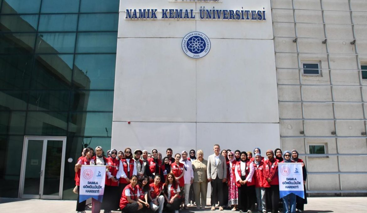 DAMLA GÖNÜLLÜLÜK HAREKETİ PROJESİ KAPSAMINDA ÜNİVERSİTEMİZE ZİYARET