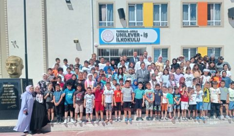 İl Millî Eğitim Müdürü Dr. Aziz Yeniyol, Çorlu Unilever-İş İlkokulunda Düzenlenen Yaz Okulunu Ziyaret Etti