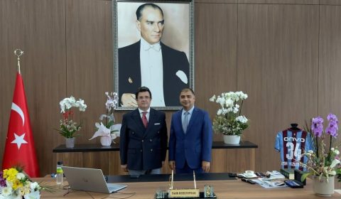 İl Millî Eğitim Müdürü Dr. Aziz Yeniyol'dan Marmaraereğlisi Kaymakamı Dr. Fatih Kızıltoprak'a Hayırlı Olsun Ziyareti
