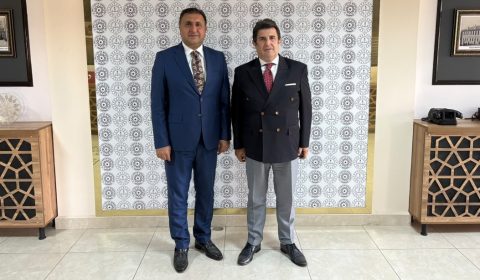 İstanbul İl Millî Eğitim Müdürü Doç. Dr. Murat Mücahit Yentür'den İl Millî Eğitim Müdürümüz Dr. Aziz Yeniyol'a Ziyaret