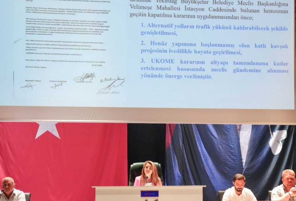 KATLI KAVŞAK PROJESİ TEKİRDAĞ BÜYÜKŞEHİR BELEDİYESİ’NİN SORUMLULUĞUNDADIR!