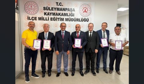 Süleymanpaşa'dan eTwinning'de Büyük Başarı: 5 Okul "2026-2027 eTwinning Okulu" Unvanı Kazandı