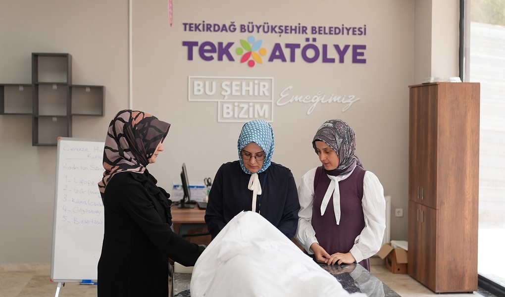 TEK ATÖLYE'DE CENAZE HİZMETLERİ KURSU DEVAM EDİYOR