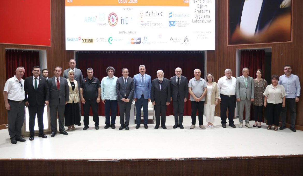 TEKİRDAĞ NKÜ BÜNYESİNDE DÜNYA STANDARTLARINDA DEPREM LABORATUVARI: T-EEST AÇILDI!