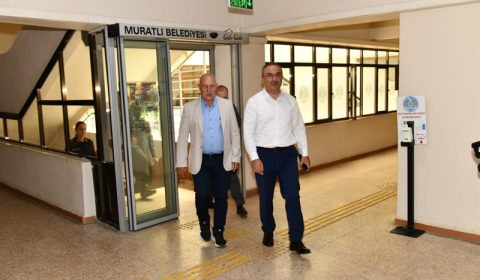 Vali Soytürk Muratlı Belediyesini Ziyaret Etti