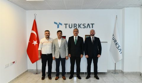 Vali Soytürk Türksat Tekirdağ İl Müdürü Çakır'ı Ziyaret Etti