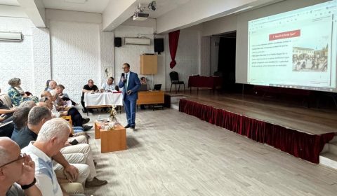 2026-2027 Eğitim-Öğretim Yılı Müdürler Kurulu Toplantısı İlçemiz Şehit Halil Tuna Akgöz İlkokulunda Gerçekleştirildi