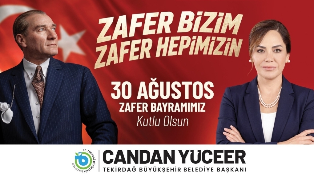 CANDAN BAŞKAN'DAN 30 AĞUSTOS ZAFER BAYRAMI MESAJI