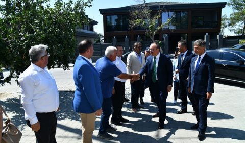 Çorlu İlçemizde Yaptırılacak Olan 16 Derslikli Ortaokulun Temeli Atıldı