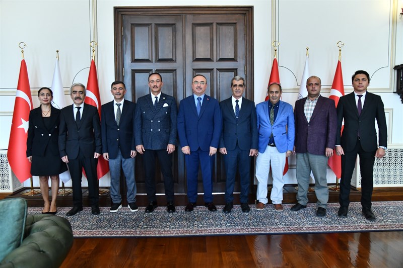 Edirne Tapu Kadastro 14. Bölge Müdürü Akdemir Vali Soytürk’ü Ziyaret Etti