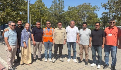 İl Millî Eğitim Müdürü Dr. Aziz Yeniyol Çorlu'da Motorlu Taşıtlar Sürücüleri Kursu Direksiyon Uygulama Sınavını Yerinde Takip Etti