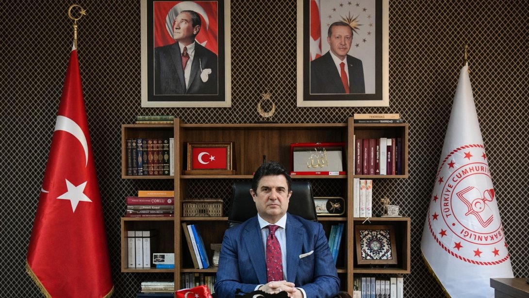 İl Millî Eğitim Müdürümüz Dr. Aziz Yeniyol'un 17 Ağustos Marmara Depreminin 27. Yıl Dönümü Mesajı