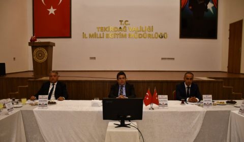 İlçe Millî Eğitim Müdürleri Kurulu Toplantısı Yapıldı