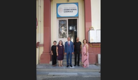 İlçe Milli Eğitim Müdürü Fahri Kırmızı, İlçemiz Namık Kemal İlkokulunu Ziyaret Etti.