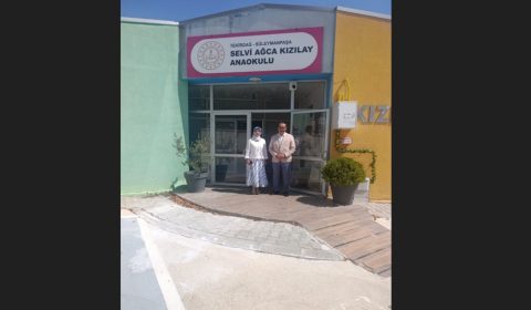 İlçe Milli Eğitim Müdürü Fahri Kırmızı İlçemiz Selvi Ağca Kızılay Anaokulunu Ziyaret Etti.