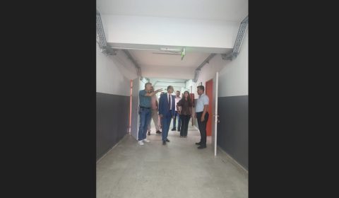 İlçe Milli Eğitim Müdürü Fahri Kırmızı, İlçemiz TEV Mübeccel Albay Şerafettin Gezgiç Mesleki Eğitim Merkezini Ziyaret Etti.