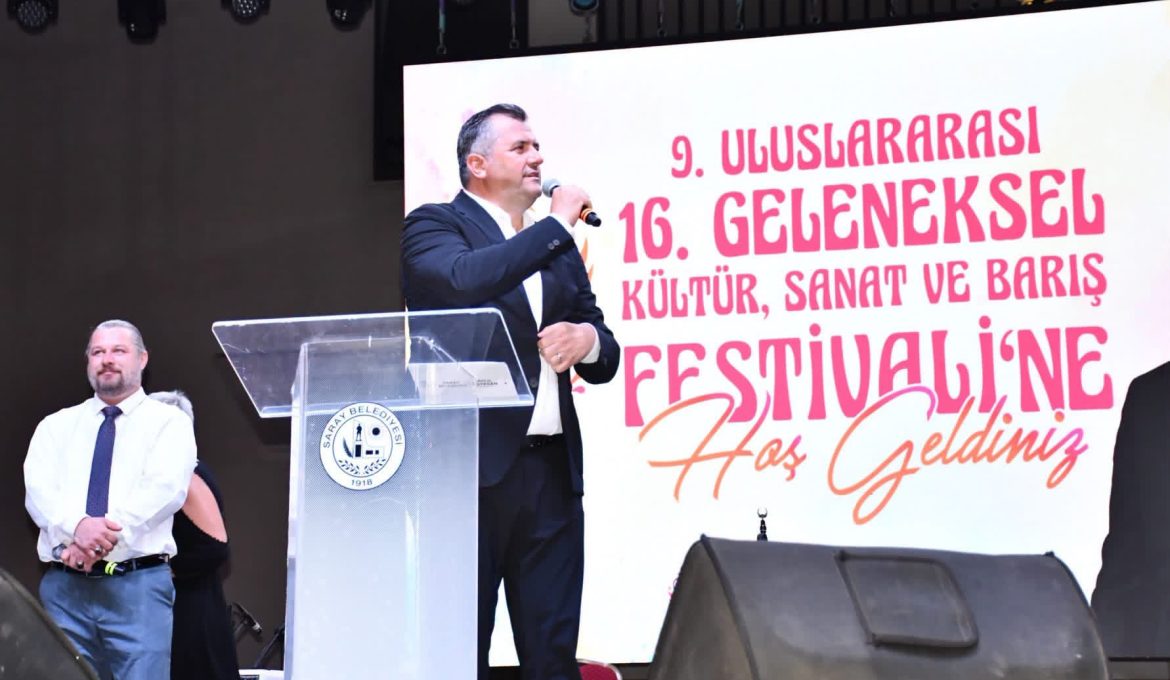 Saray'da festival coşkusu başladı