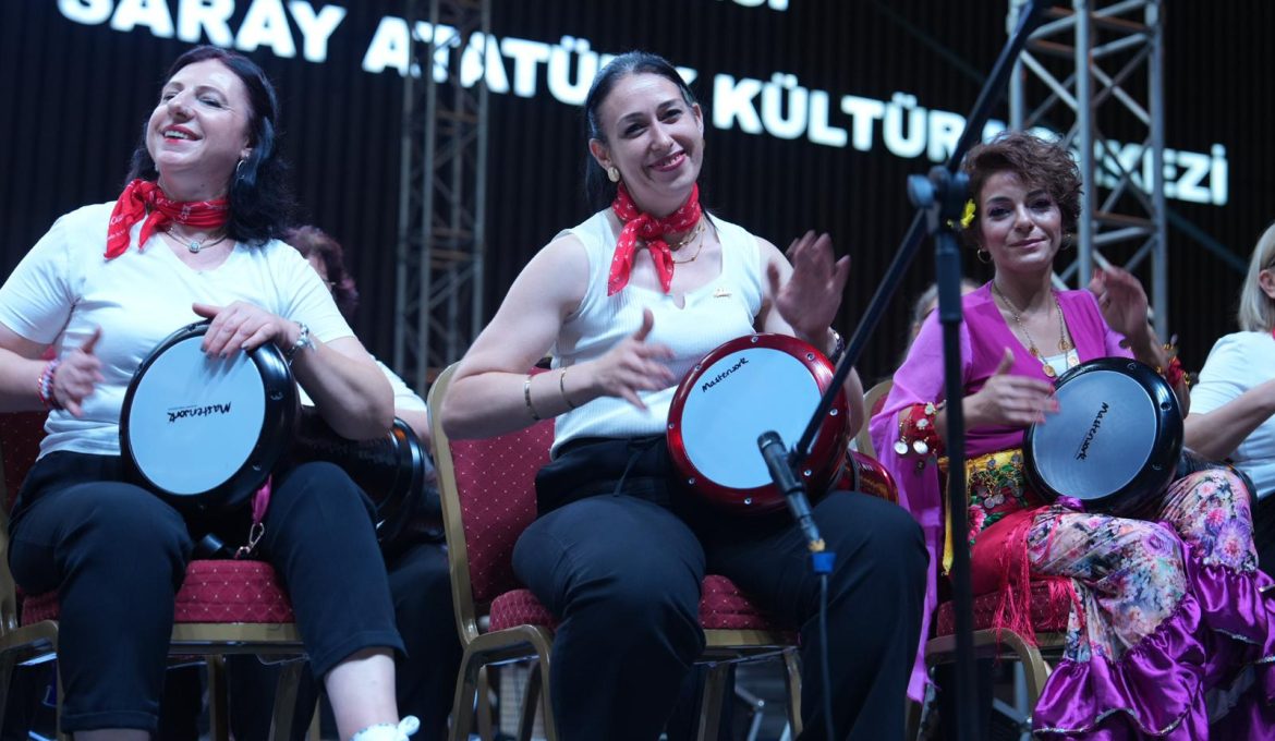 Saray'da festival coşkusu devam ediyor