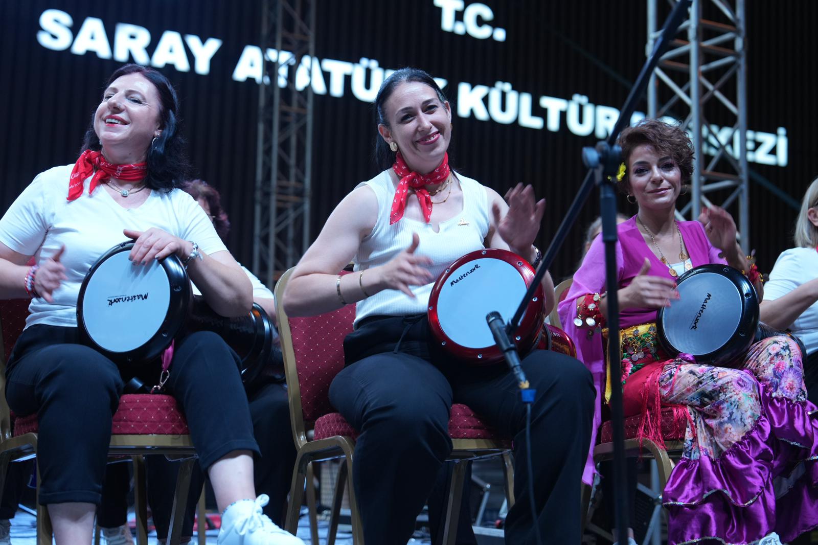 Saray'da festival coşkusu devam ediyor
