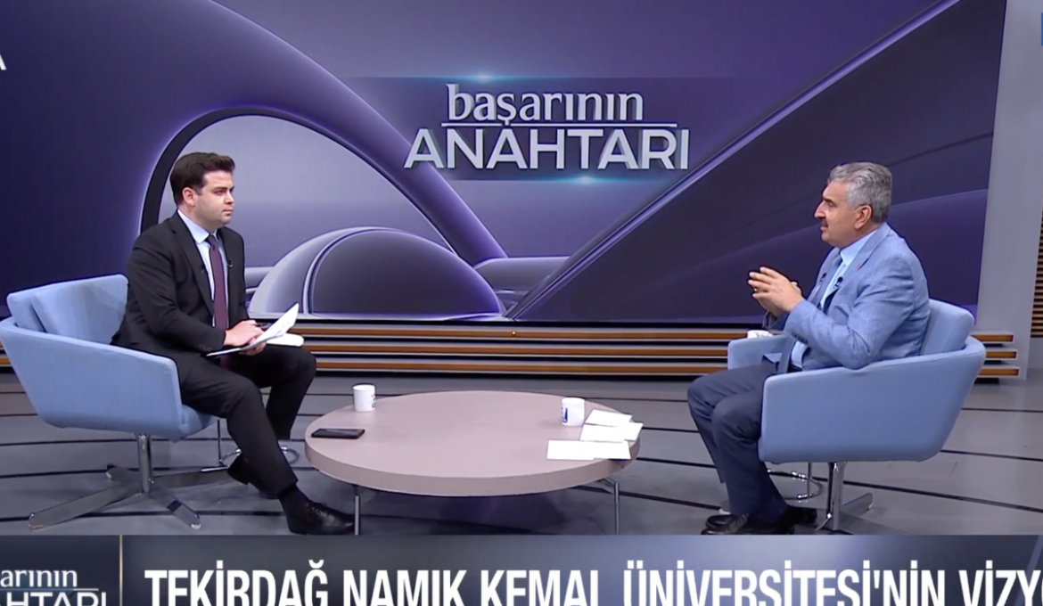 TEKİRDAĞ NKÜ REKTÖRÜ PROF. DR. MÜMİN ŞAHİN: MEZUNLARIMIZA SADECE DİPLOMA DEĞİL, İŞ TECRÜBESİ DE KAZANDIRIYORUZ