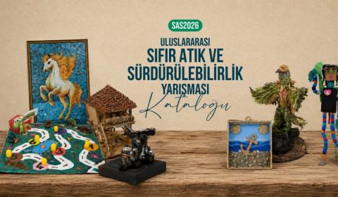 "ULUSLARARASI SIFIR ATIK VE SÜRDÜRÜLEBİLİRLİK YARIŞMASI" KATALOĞU YAYIMLANDI